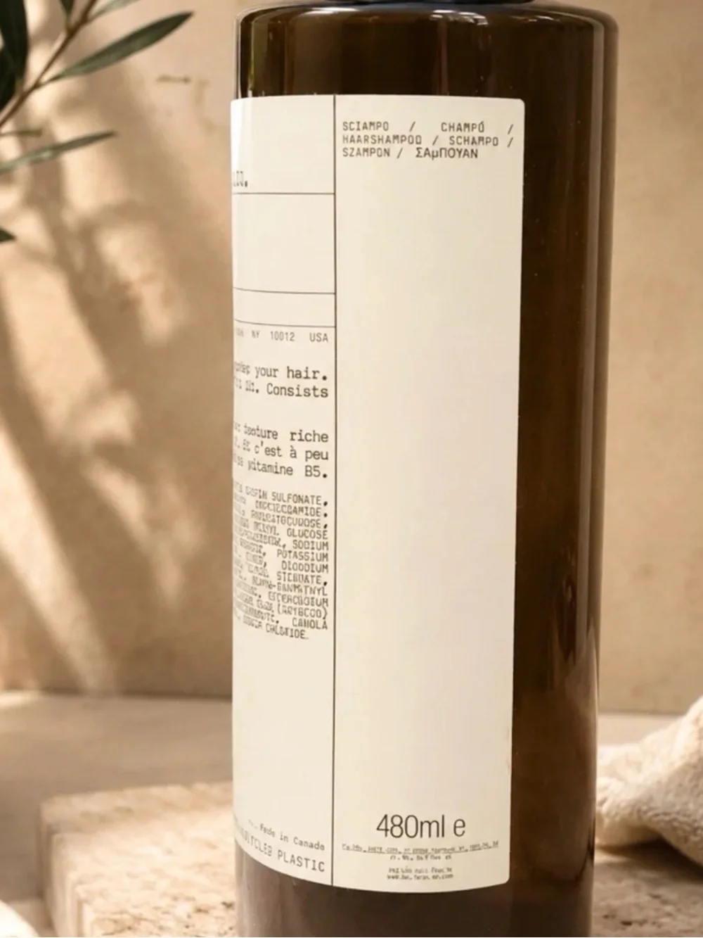SHAMPOO LE LABO ROSE 31 JUMBO SIZE 16.2 fl.oz